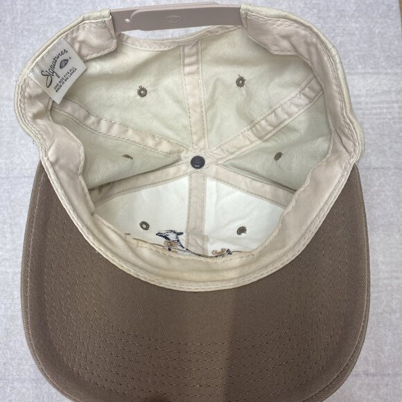Vintage Hunting Baseball Cap Adjustable Hat Embroidered Signature Snap Back - Picture 7 of 10